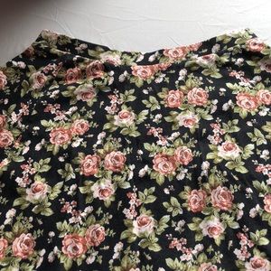 Floral skater skirt